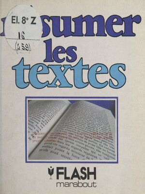 cover image of Résumer les textes